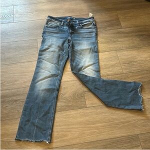 NWT Maurice’s‎ Mid Rise Slim Boot Women's Jeans Size 8 Short